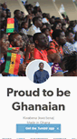 Mobile Screenshot of kwabena.me